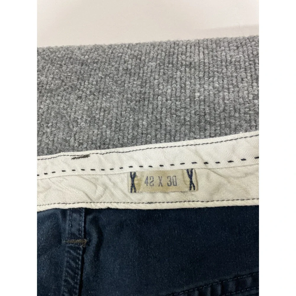 Polo Ralph Lauren Hanford Pants Men's 42x30 Navy Blue 100% Cotton Vintage